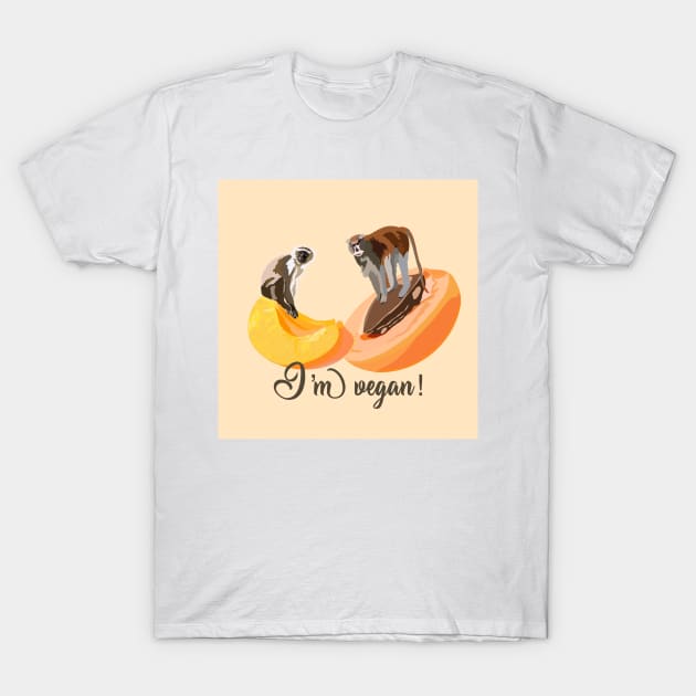 I'm Vegan T-Shirt by smoochugs
